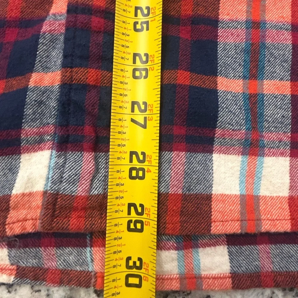 J. Crew Men's Multicolor Plaid Button‎ Down Shirt XL Cottagecore